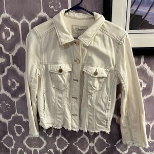 Liverpool Women's Off-White Denim Jacket